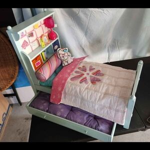 American Girl Bouquet Bed & Bedding Set